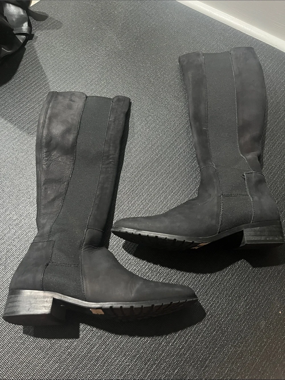 LK Bennett Black leather Riding Boots